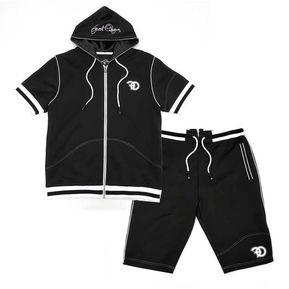 Black Men Short Set by Frost Originals